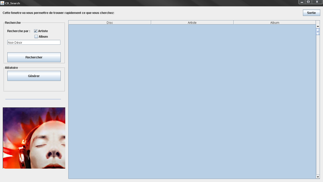 recherche C.D_Search windows
