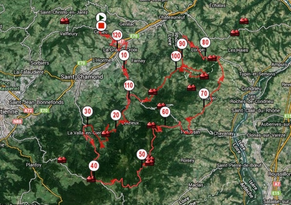 Rando-Pilat-2013_parcours