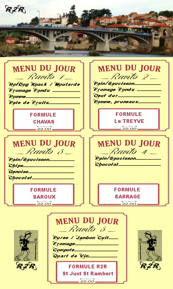 Une randonnée qui se passait finalement autant dans l'estomac que dans les jambes. J'aime ! :)