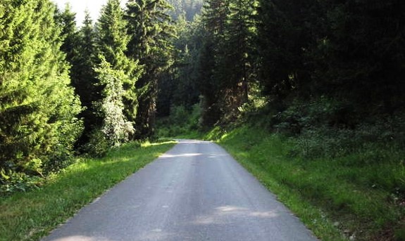 Nous voilà désormais dans la descente devant nous ramener dans la vallée de la Maurienne. Nous avons déjà pratiquement fait la moitié du parcours.