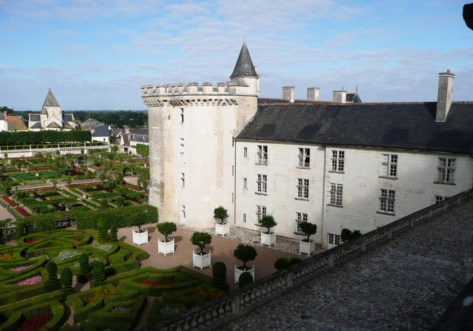 La visite de Villandry et de ses jardins. Impressionnant.