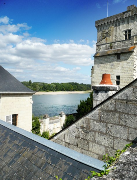 Le Château de Montsoreau, une sitation idéale à quelques mètres du fleuve.