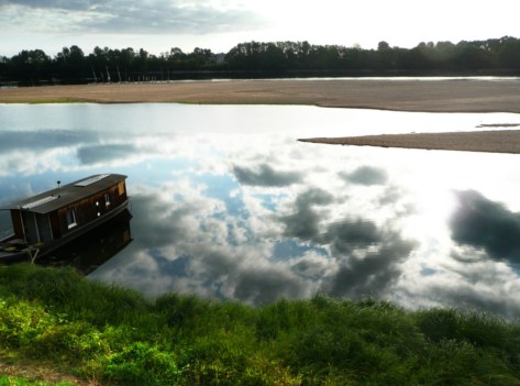 Un bateau sur la Loire.
