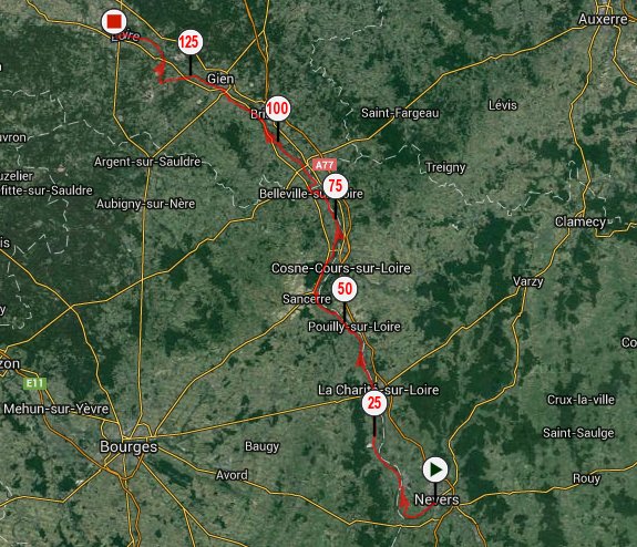 LàV4_Nevers-Saint Père-sur-Loire-parcours